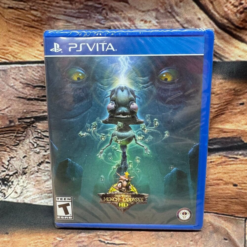 Oddworld: Munch's Oddysee HD Limited Run PSVITA Video Game Action-Adventure PAX
